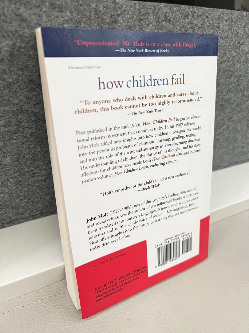 Book How Children Fail By John Holt Babies Kids Maternity Care On Book how children fail by john holt babies kids maternity care on