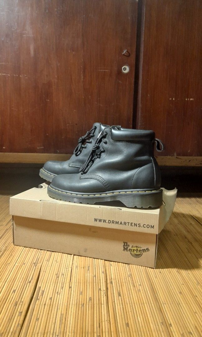 Boots docmart Dr.martens 939 ben boot black greasy size 7 41