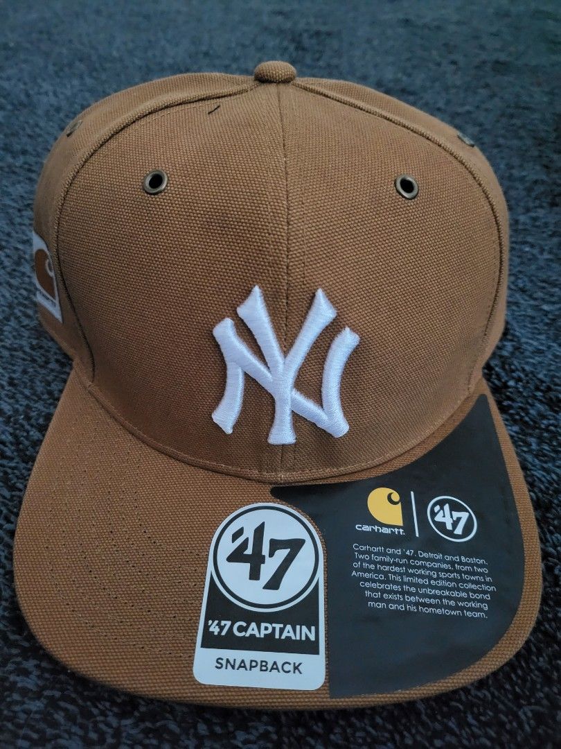 47 Brand New York Yankees Carhartt Captain Cap in Brown for Men