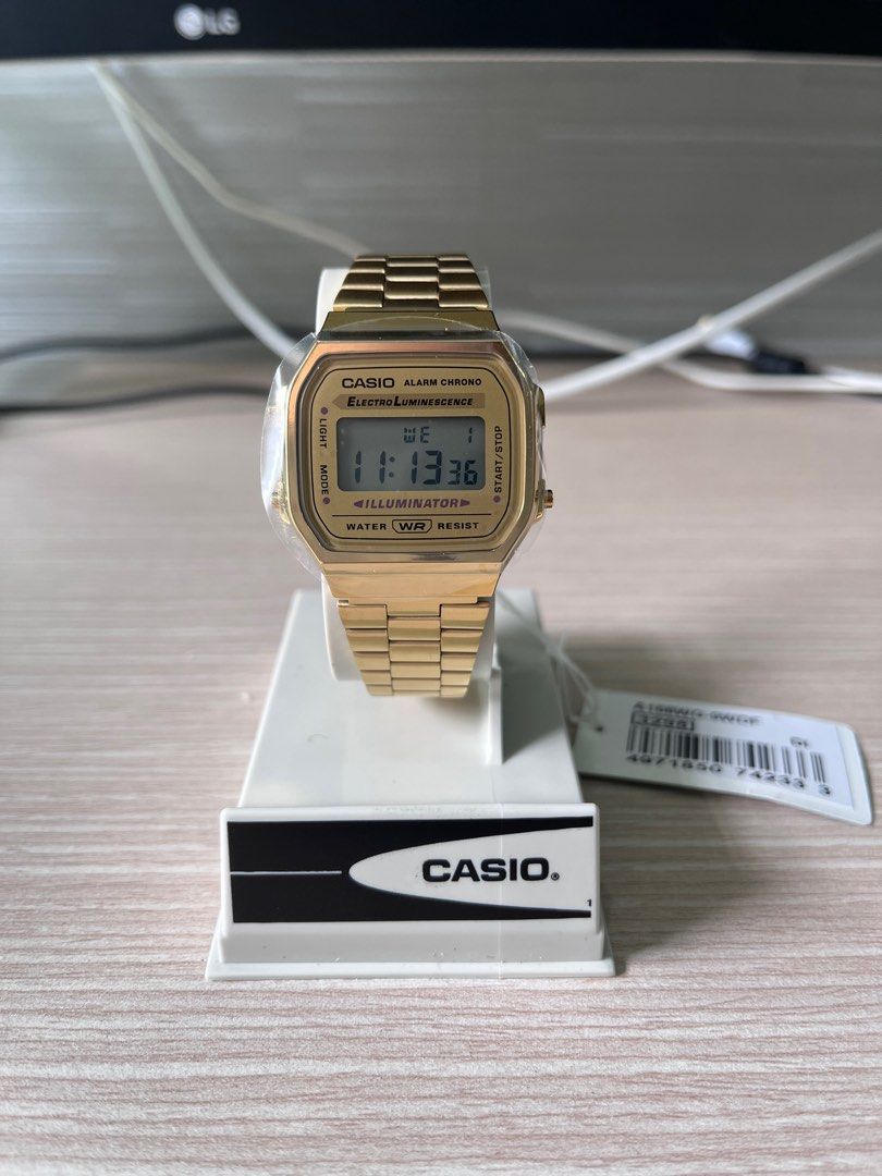 Casio Classic Gold, Women's Fashion, Watches & Accessories, Watches on ...