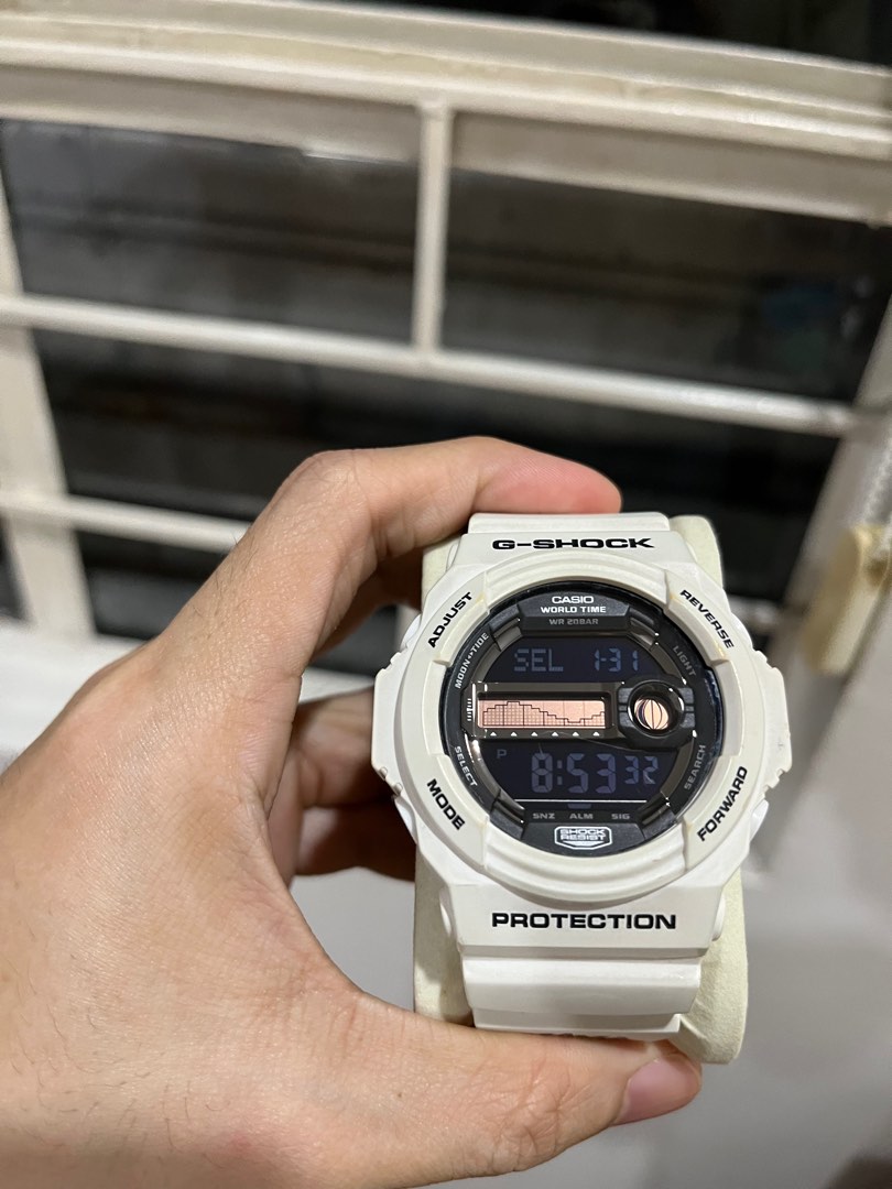 CASIO x IN4MATION G-SHOCK GLX-150X-7 IN4M COLLABORATION LIMITED EDITION  WHITE