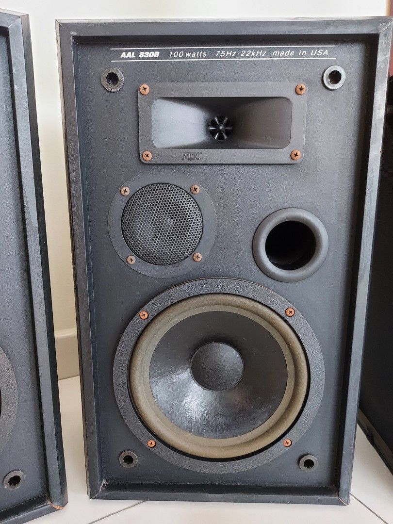 CD MTX AAL 8308 Big Bookshelf Horn Speaker, Audio, Soundbars, Speakers