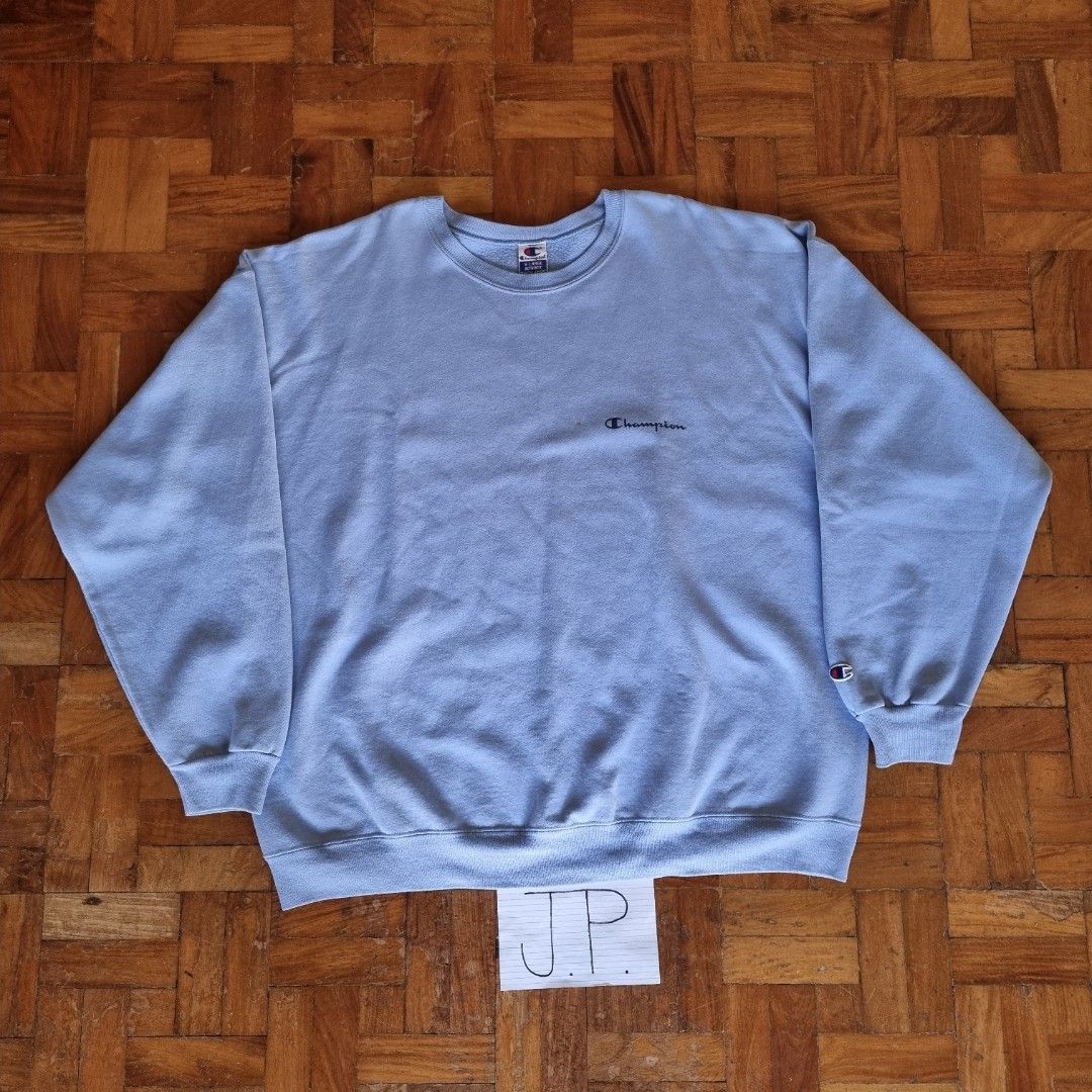 Champion sweater baby sales blue pattern