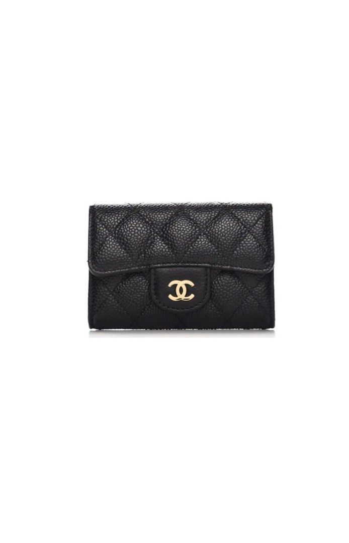 Trip Confirmed! Chanel Classic Flap Cardholder in Cavier (GHW