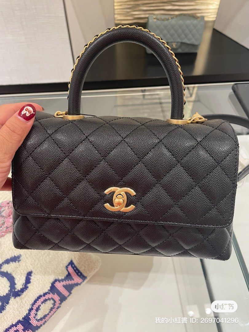 Chanel Coco Handle Small 23p, Luxury, Bags & Wallets on Carousell