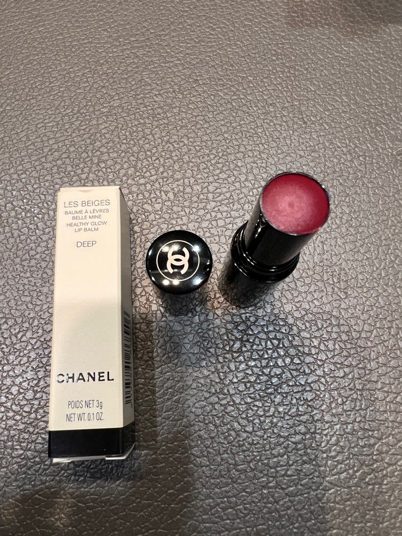chanel healthy glow lip balm swatches