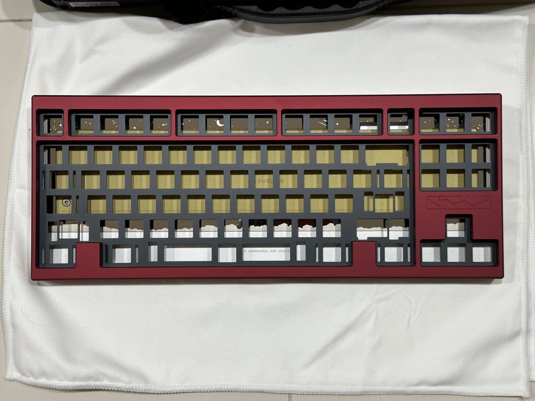 Cloudline TKL by JJW (Red WKL, A Stock), Computers & Tech, Parts ...