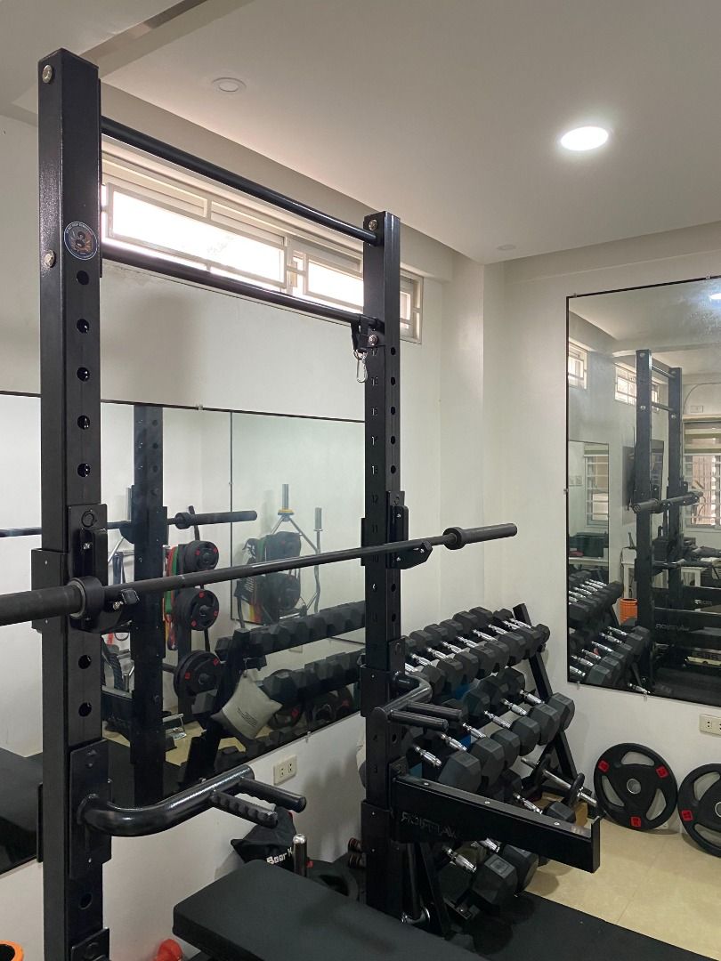 Complete Home Gym Set, Sports Equipment, Exercise & Fitness, Weights ...