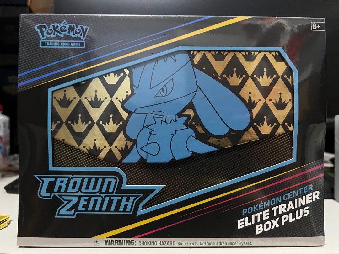 crown zenith booster box pokemon center Crown Zenith Pokemon Center Elite Trainer Box Plus 2026