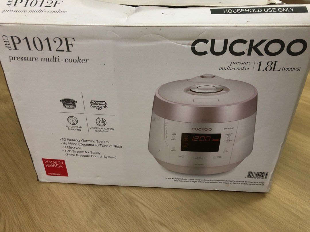 Cuckoo P10 Pressure Multi Cooker, TV & Home Appliances, Kitchen