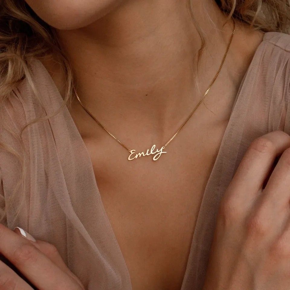 Custom Name Necklace For Boyfriend 2024 edickent