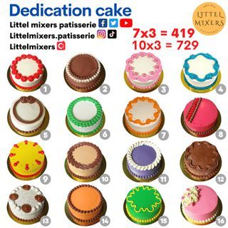 Dedication cake / Minimalist cake / Smash cake / Birthday cake / Authentic Taiwanese Cake / Affordable cakes