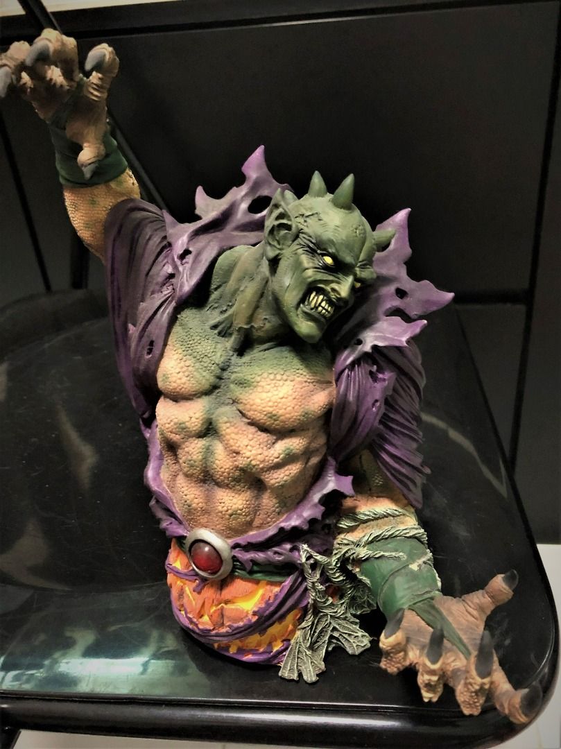 Buste New Goblin Spider-Man Diamond Select - Résine Numérotée, Occasion, Boîte Abîmée