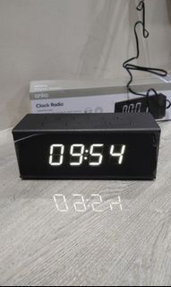 Digital clock and radio