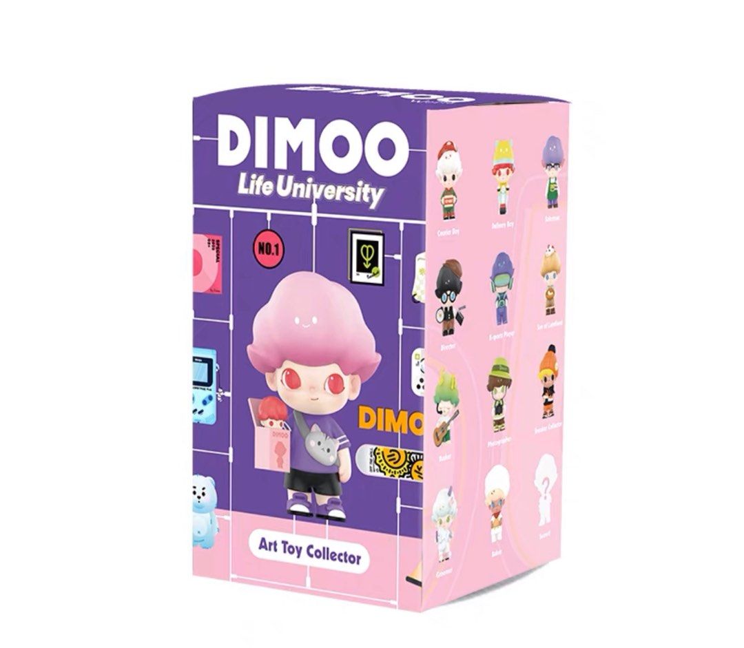 DIMOO LIFE UNIVERSITY POPMART / FULL SET / ABLE TO CHOOSE CHARACTER ...