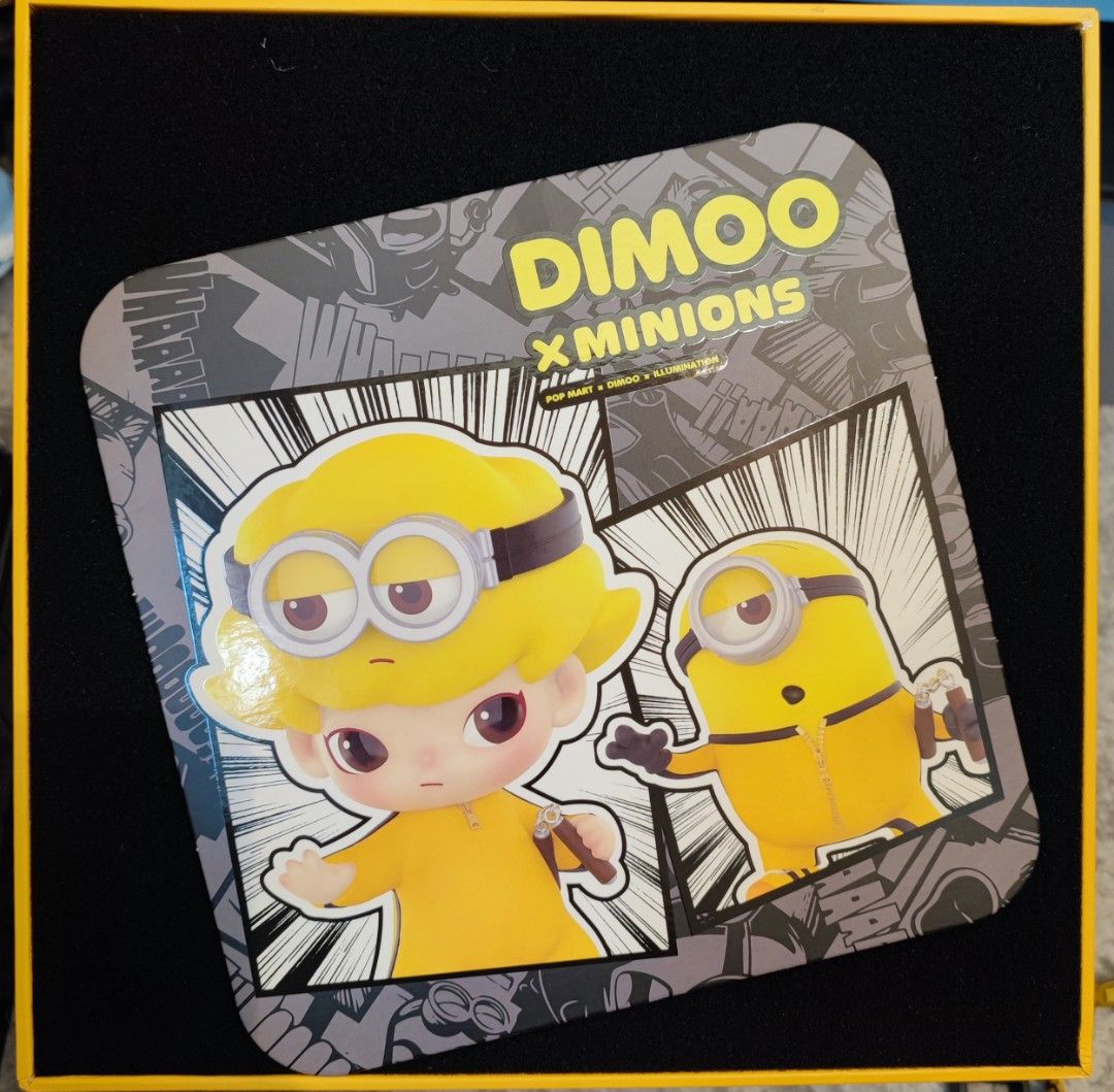 出售全新Dimoo x Minions x 泡泡瑪特, 興趣及遊戲, 玩具 & 遊戲類 - Carousell
