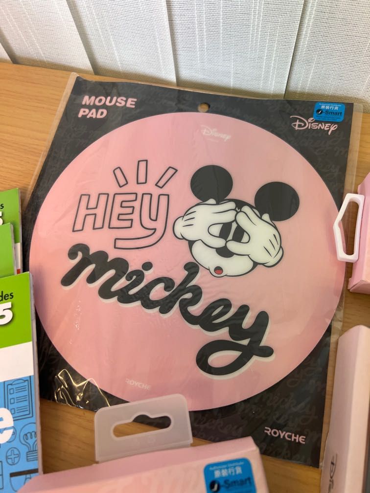 Disney Mickey Computer mouse& keyboard set, 電腦＆科技, 電腦周邊及配件, 電腦鍵盤及相關產品