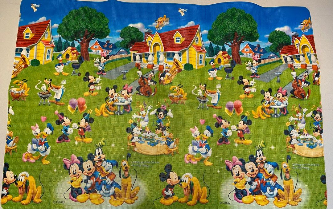 Disney Mickey Mouse playmat, Babies & Kids, Infant Playtime on Carousell