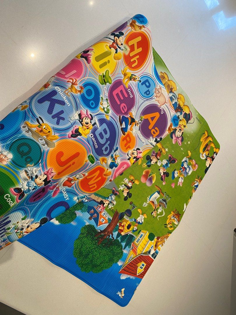 Disney Mickey Mouse playmat, Babies & Kids, Infant Playtime on Carousell