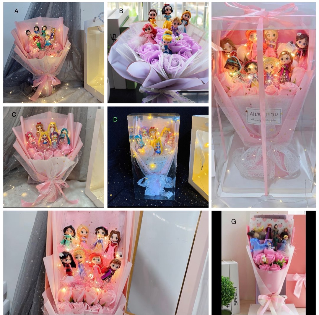 Disney Princess Bouquet Sailor Moon Bouquet Disney Flower Bouquet