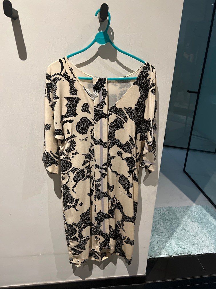 Dvf top maja dress