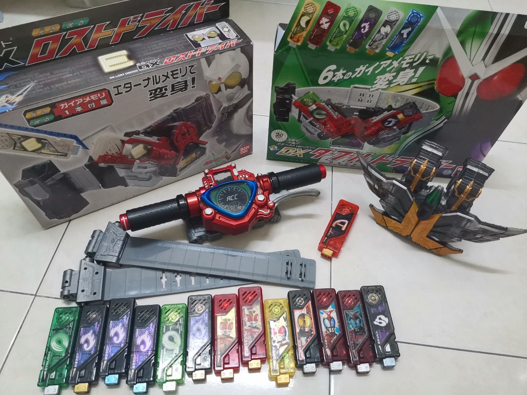 Dx kamen rider w belt set, Hobbies & Toys, Toys & Games on Carousell