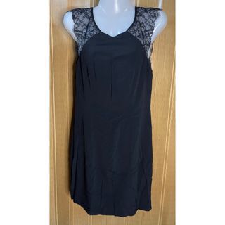 DY107 EVER NEW black lace sleeveless dress (BRAND NEW)