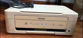 Epson XP-202 scan copy print all in one printer with wifi and 1 piece new ink cartridge - yellow