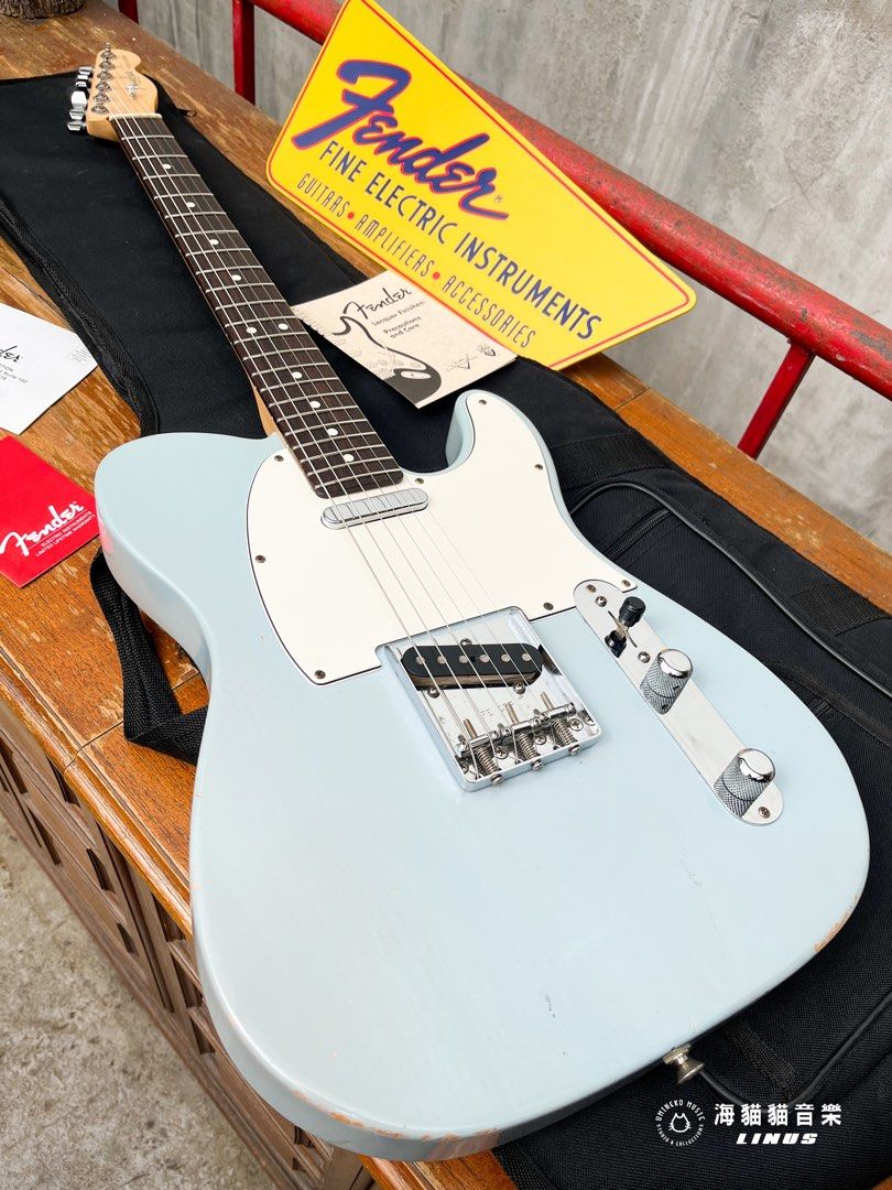 絕版》Fender USA Highway One Telecaster Daphne Blue美廠電吉他