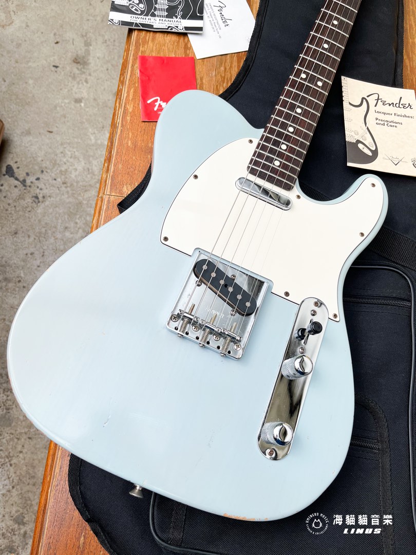 絕版》Fender USA Highway One Telecaster Daphne Blue美廠電吉他