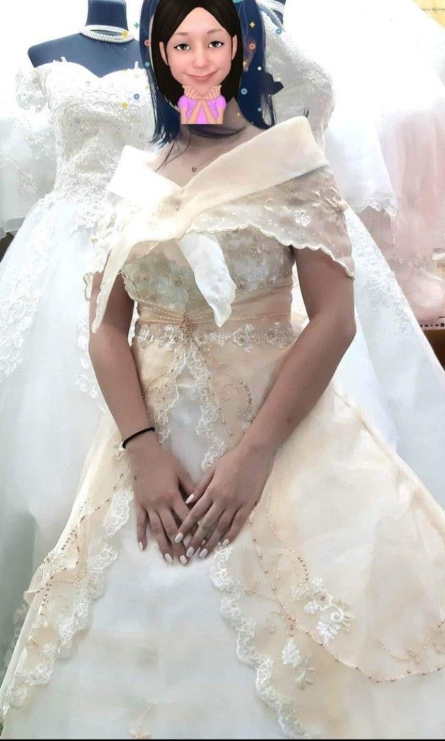 Filipiniana gown for prom shop