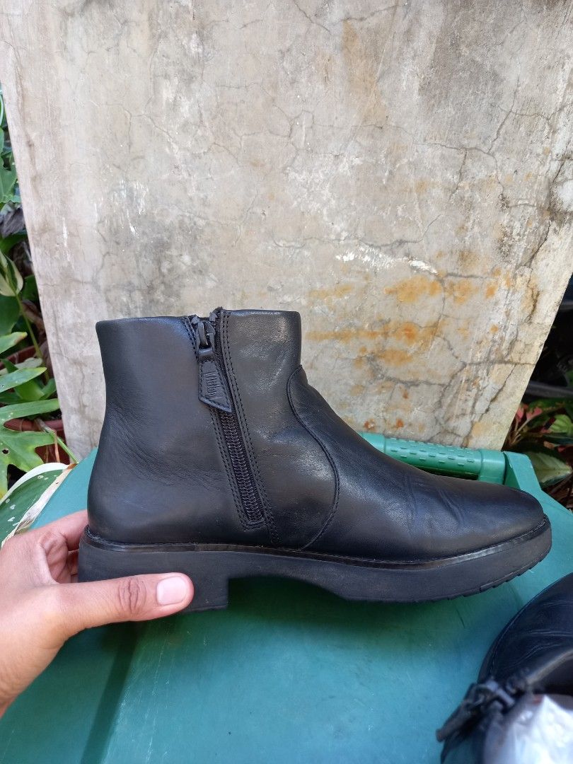 fitflop maria leather ankle boots