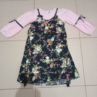 Flower Dress // gamis lebaran