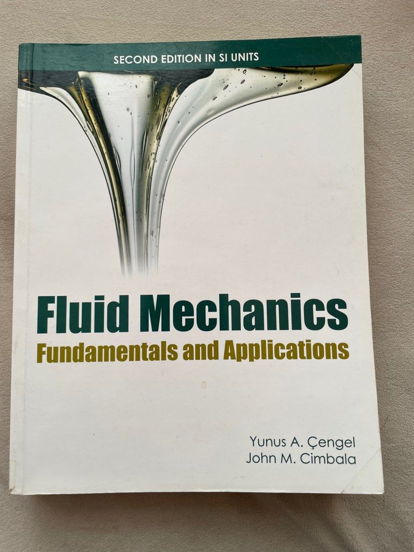 Fluid Mechanics - Fundamentals and Applications - McGraw Hill 2nd ...