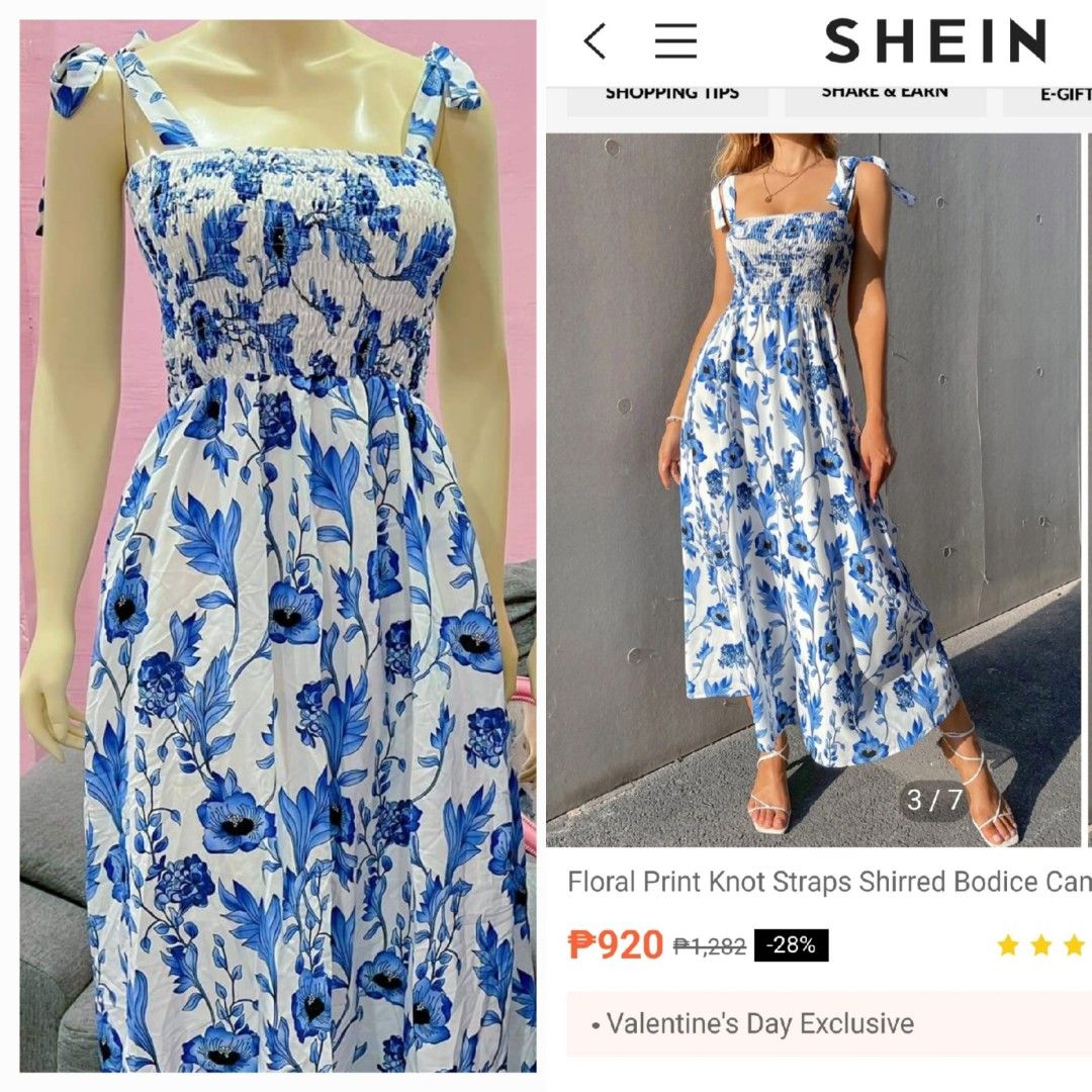 For sale Floral Shein Dress, Women's Fashion, Dresses & Sets
