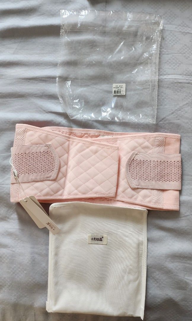 *Free Courier* Post partum binder set belly wrap hip binder size L, Babies & Kids, Maternity