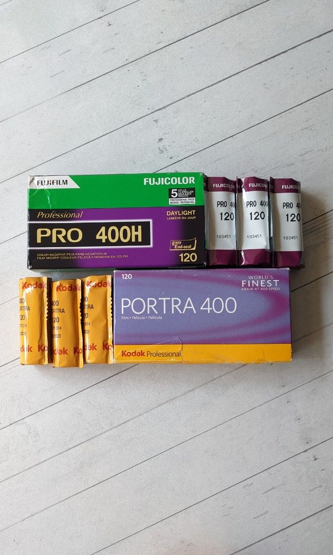 Vs Portra Fuji Pro 400h 120 Flickr 400h Fujifilm Pro Film 35mm