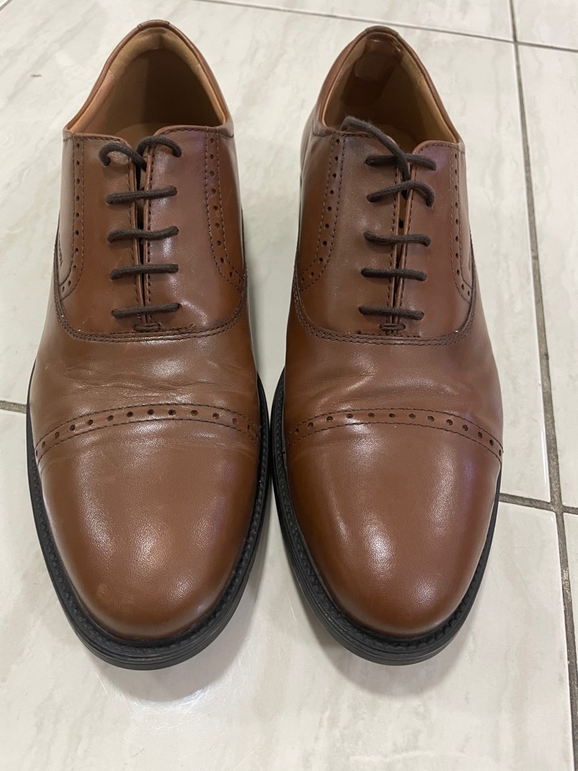 Geox Respira Brown Dress Shoes Men s Fashion Footwear Dress