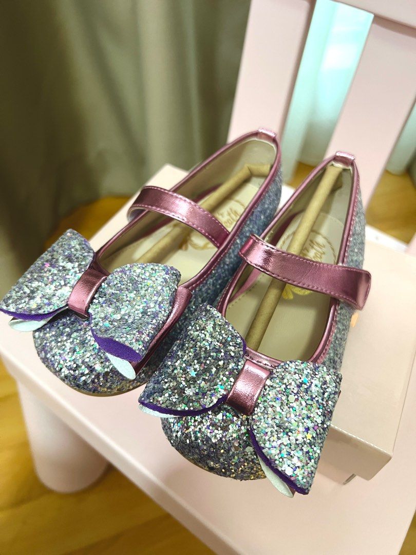 Childrens pink sales sparkly shoes