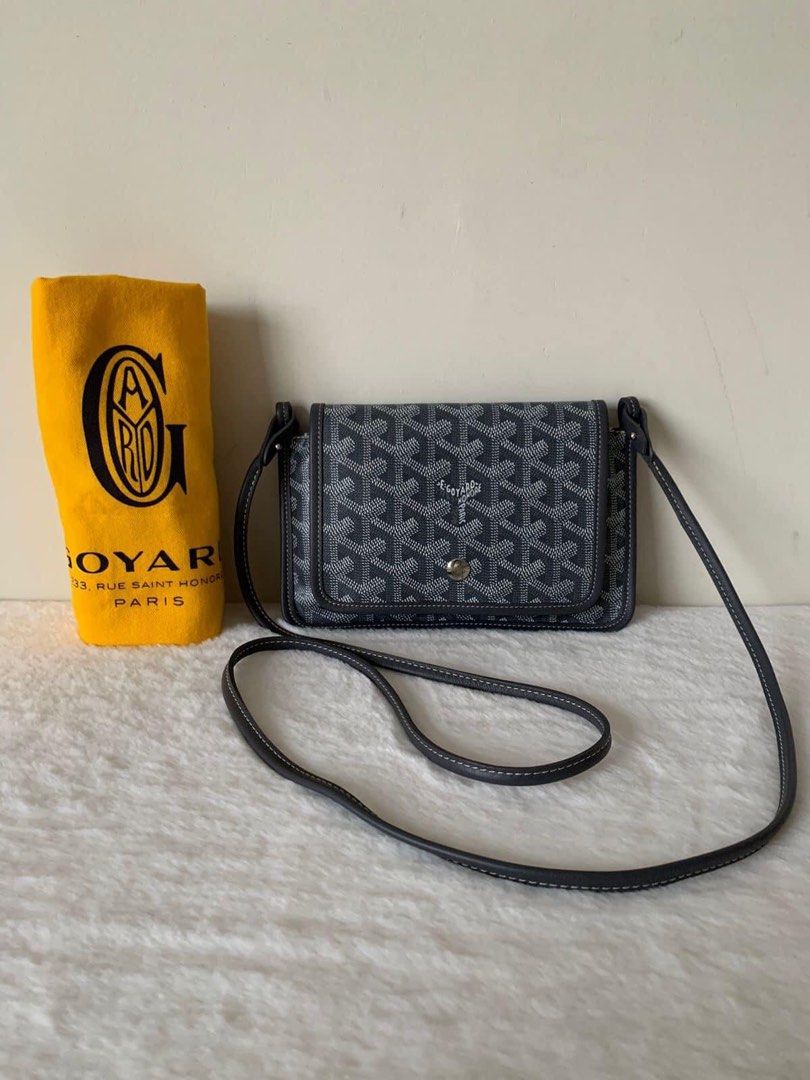 Goyard Plumet Shoulder Bag Pochette Wallet Gray – AMORE Vintage Tokyo