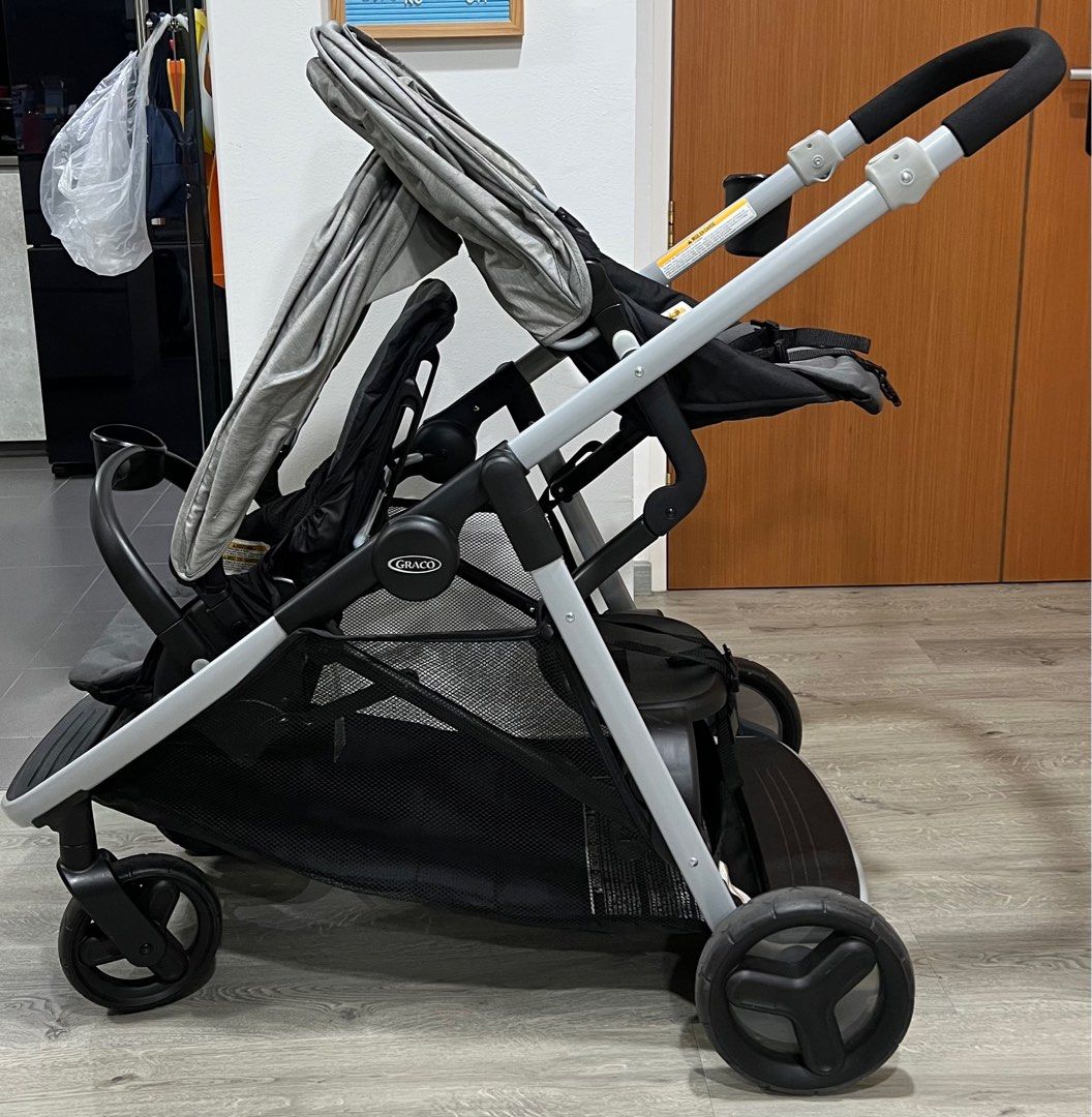 Graco ready 2 store grow lx double stroller