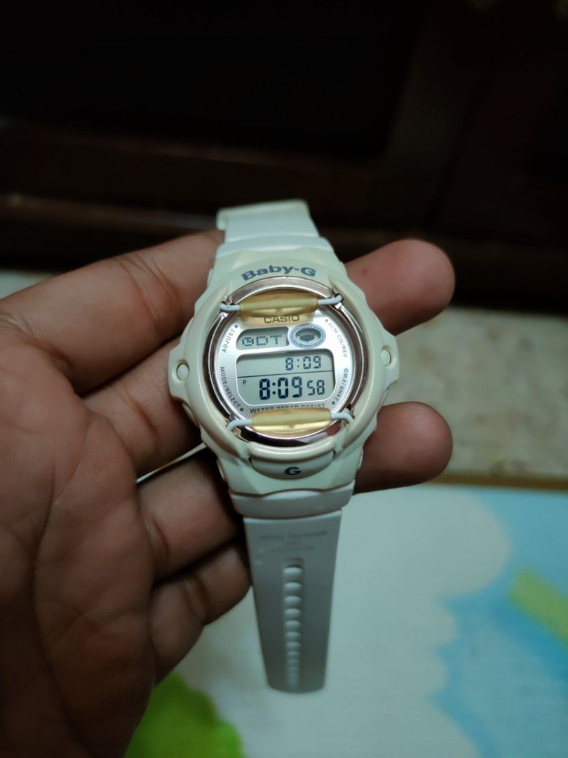 Baby g putih clearance