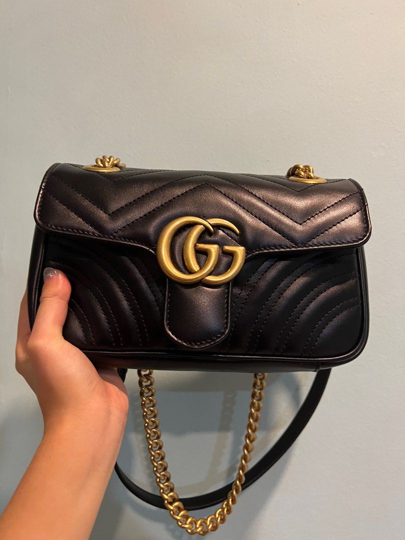 Gucci marmont flap 22cm sales