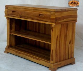 Handcrafted Solid Teak Wood 7001 TV Cabinet Furniture
