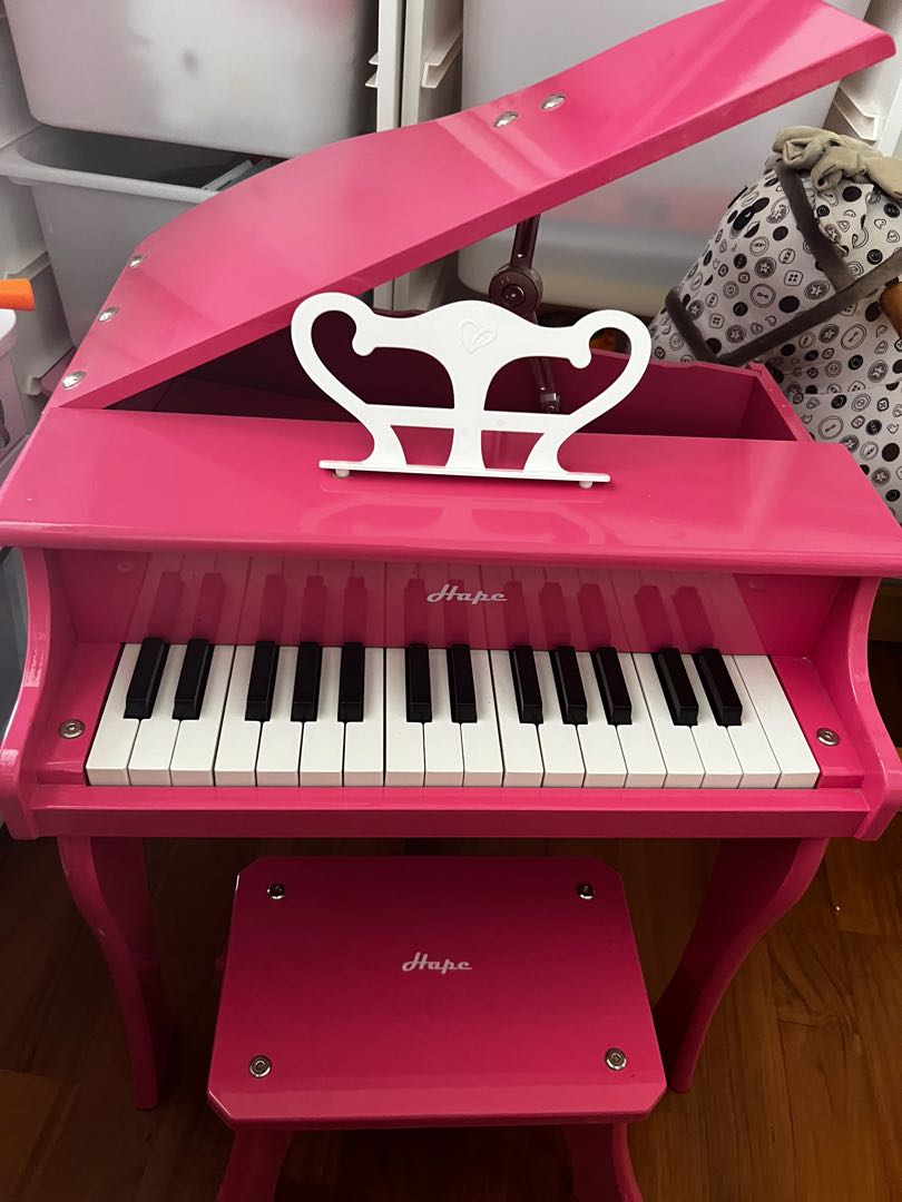 Happy Grand Piano, Pink – Hape Toy Market