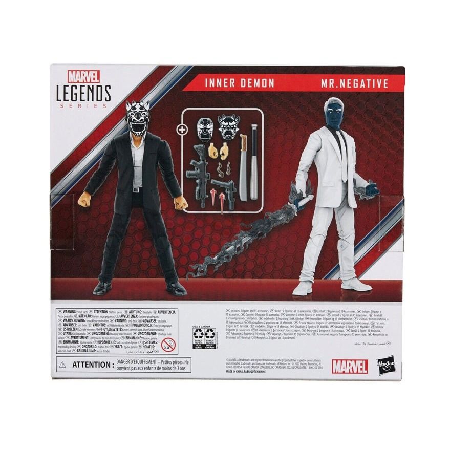Hasbro Marvel Legends Spider-Man Mr. Negative and the Inner Demons Action  Figure Toys Set, Hobbies & Toys, Toys & Games on Carousell