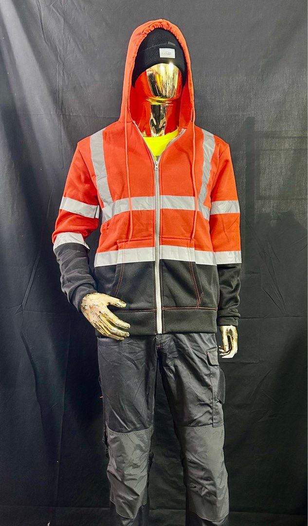 Mens hi vis hoodie outlet