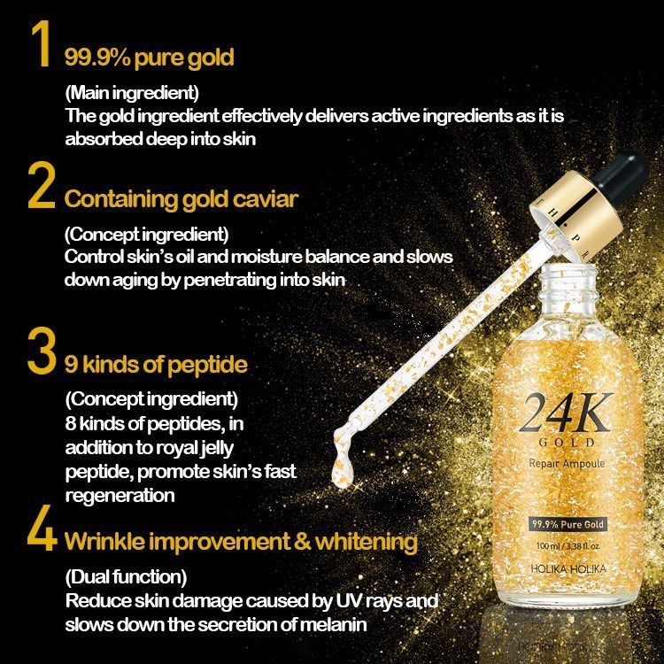 [Holika Holika] Prime Youth 24K Gold Repair Ampoule 100ml main image 0