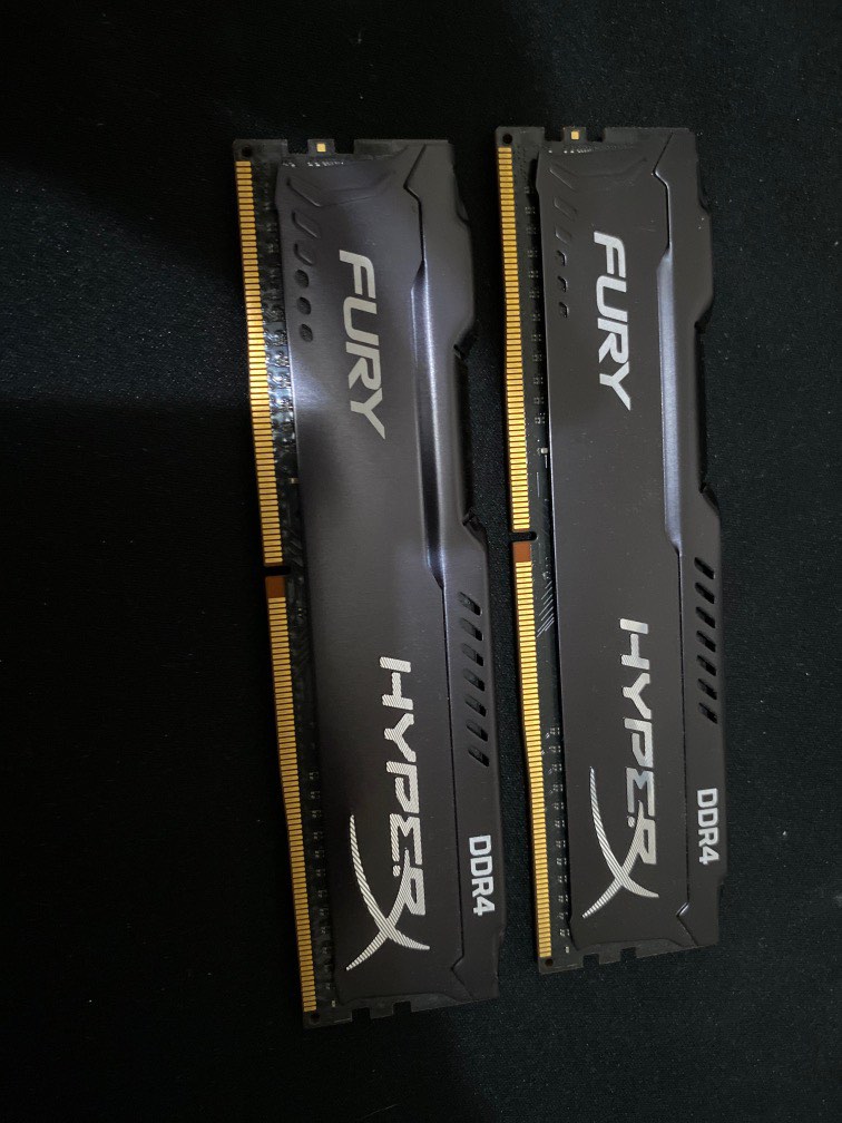 Hyperx 8GBx2 DDR4 2400, 電腦＆科技, 電腦周邊及配件, 電腦周邊產品 - Carousell