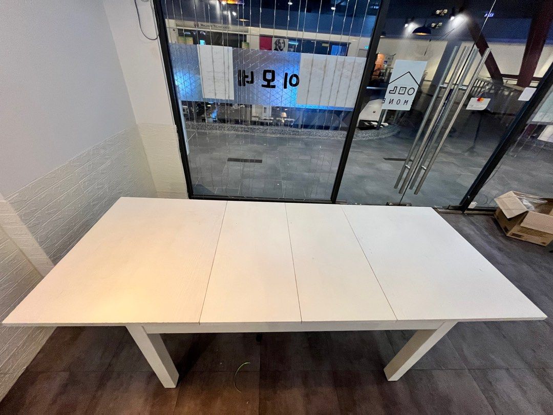 Ikea bjursta top bar table